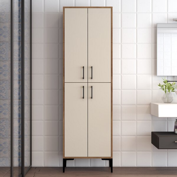 Dulap cu rafturi Berina 1 (nuc + crem). 1072515