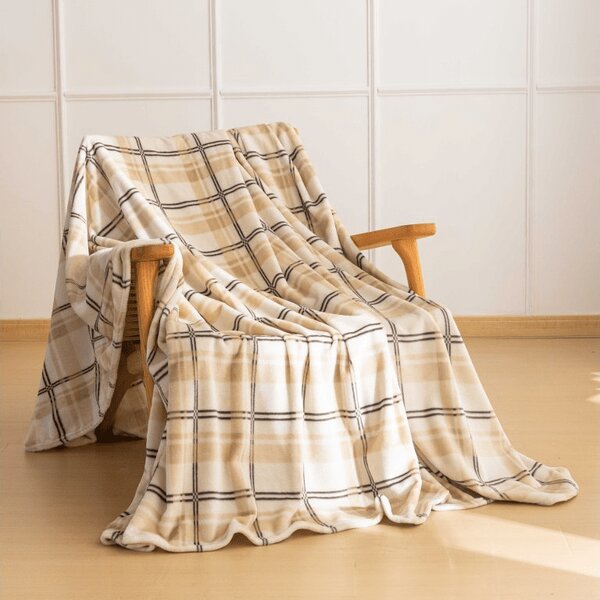 Patura PLAID microplus, crem Dimensiune: 150 x 200 cm