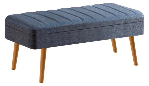 Set mobilier sufragerie Vlasta 2 (pin atlantic + albastru închis) (pentru 6 persoane). 1073073