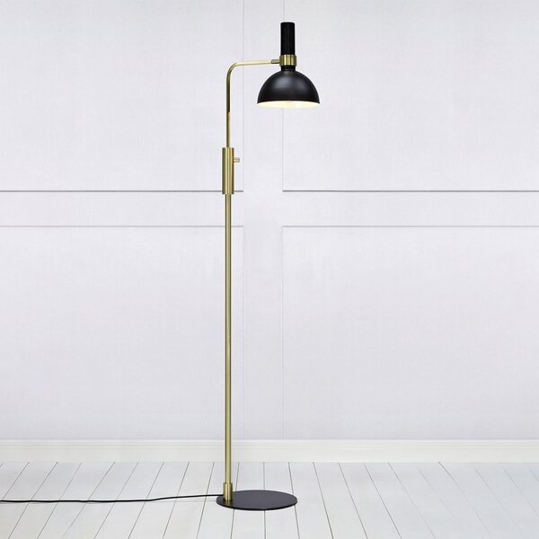 Lampadar Markslöjd, Larry, reglabil, Negru, Camera de zi, Metal, Modern