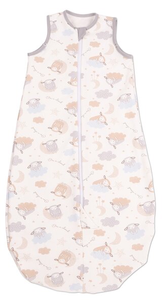 Sac de dormit copii ajustabil din material flausat 0-18 luni Kidizi On a cloud Pastel, 1 tog