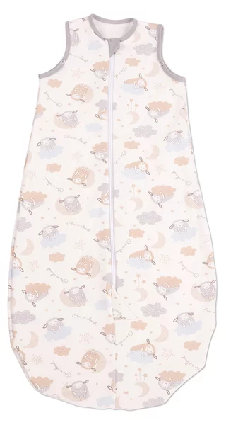 Sac de dormit copii ajustabil din material flausat 0-18 luni Kidizi On a cloud Pastel, 1 tog