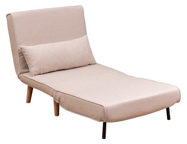 Atelier Del Sofa, Fotoliu extensibil Emel crem 80/79 cm