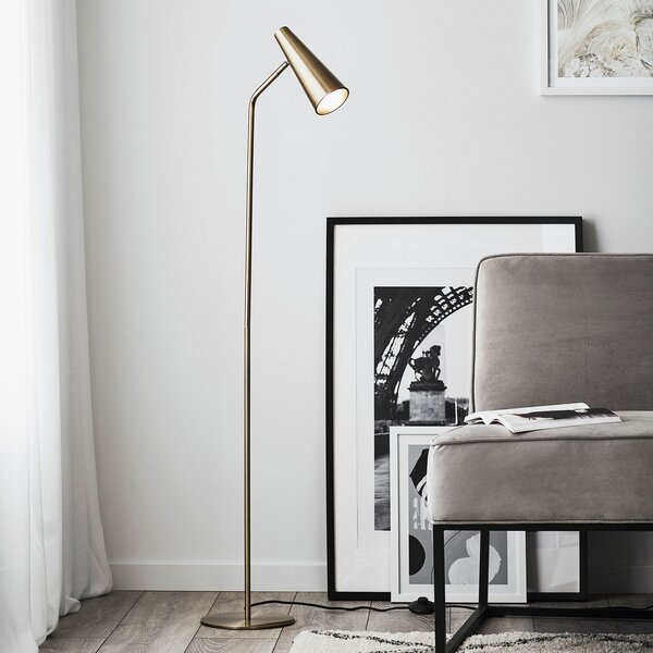 Lampadar Markslöjd, Peak, Auriu / Alamă, Camera de zi, Metal, Modern