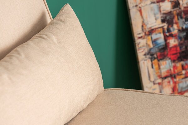 Atelier Del Sofa, Fotoliu extensibil Emel crem 80/79 cm