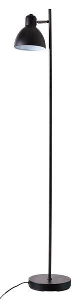 Dyberg Larsen Skagen 1 lampadar cu bec, negru, Negru, Camera de zi / sufragerie, Metal, Scandinavă, Lumină de lectură