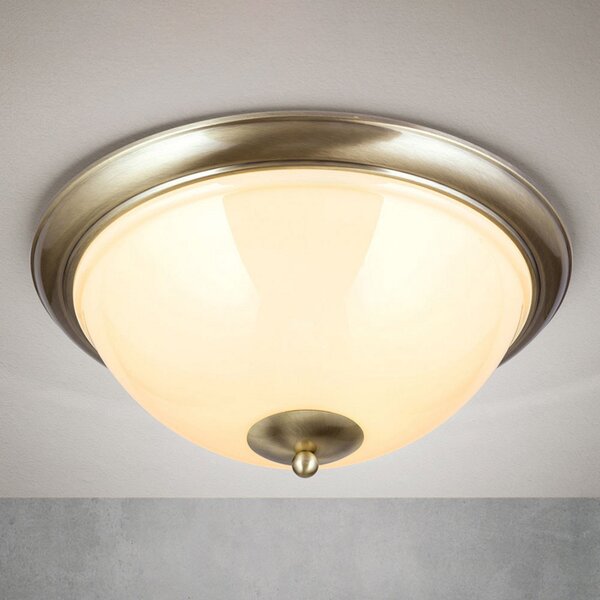 ORION Plafonieră Lampă veche austriacă, Ø 50 cm, reglabil, Bronz / Alamă Veche, Camera de zi / sufragerie, Metal, Antichitate