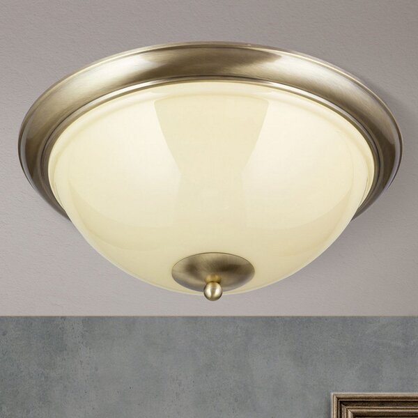 ORION Plafonieră Lampă veche austriacă, Ø 50 cm, reglabil, Bronz / Alamă Veche, Camera de zi / sufragerie, Metal, Antichitate
