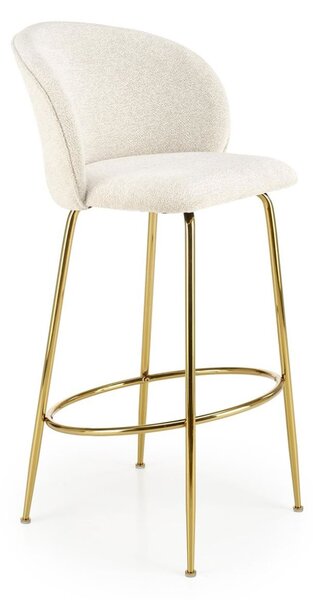 Scaun de bar H116 crem