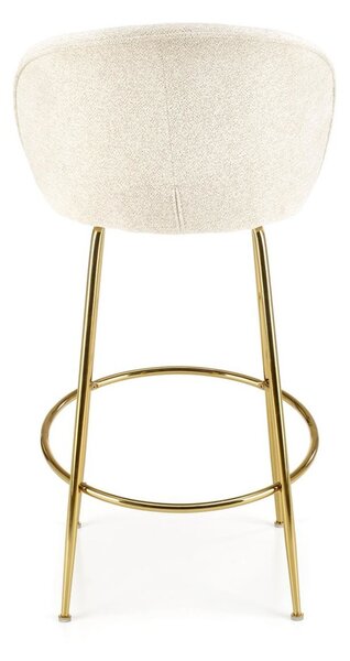 Scaun de bar H116 crem