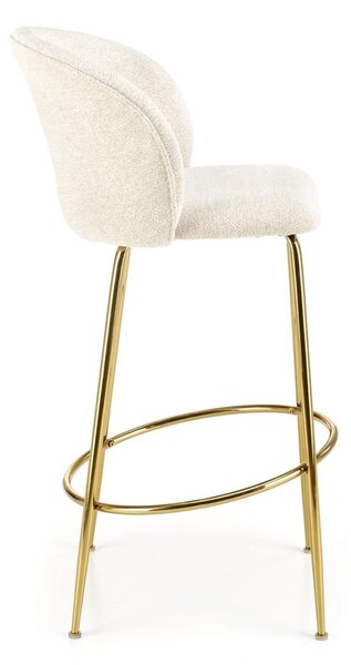 Scaun de bar H116 crem