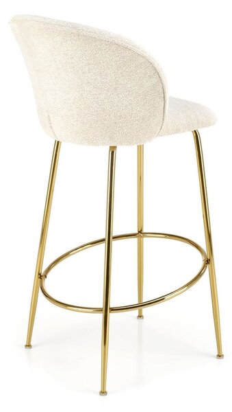 Scaun de bar H116 crem
