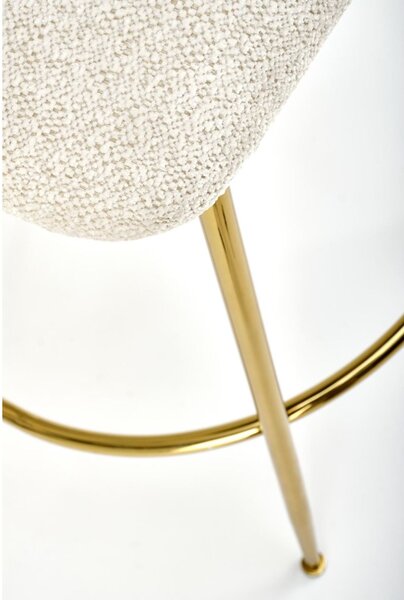 Scaun de bar H116 crem