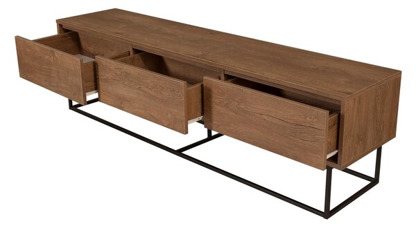 Set mobilier living Laxi 24 (nuc + negru). 1089011