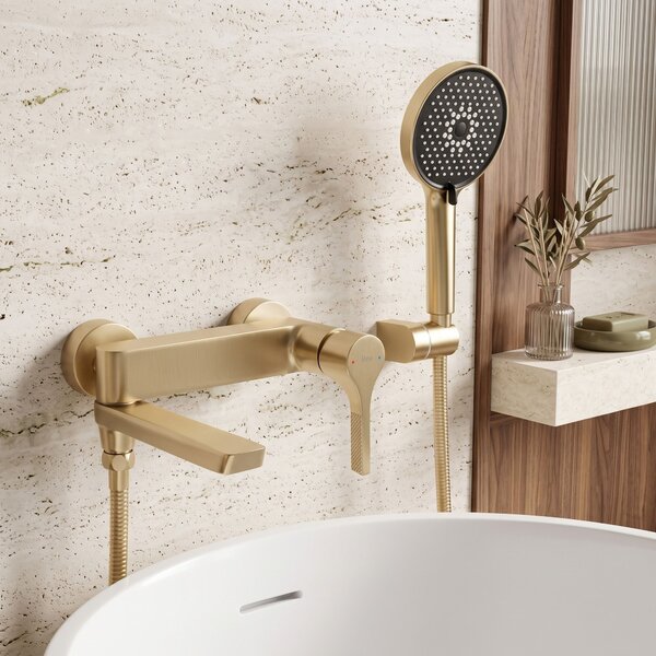 Baterie pentru cadă PREMIUM REA Maxim Brush Gold