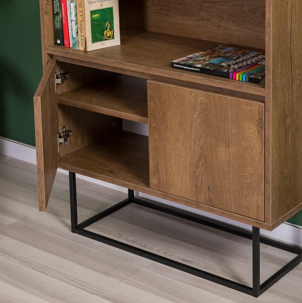 Set mobilier living Laxi 24 (nuc + negru). 1089011