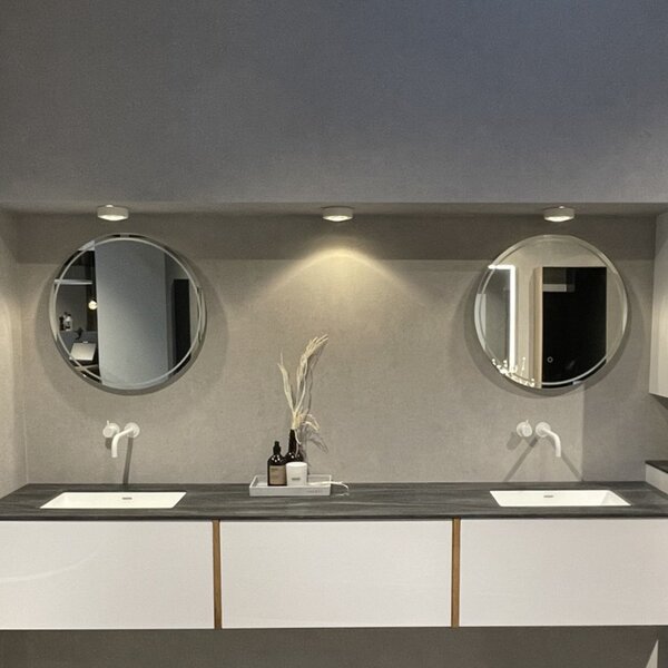LOOM DESIGN Sif plafonieră LED IP65 dimabilă, reglabil, Alb, Baie, Metal, Modern