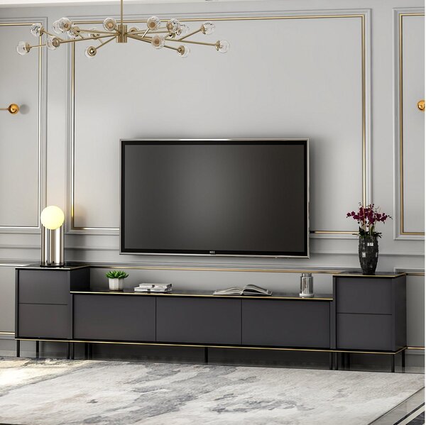 Masă TV/Dulap Iris (antracit) . 1095704