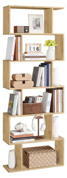 Biblioteca TAYLOR ARTISAN 6 rafturi, 70x190 cm