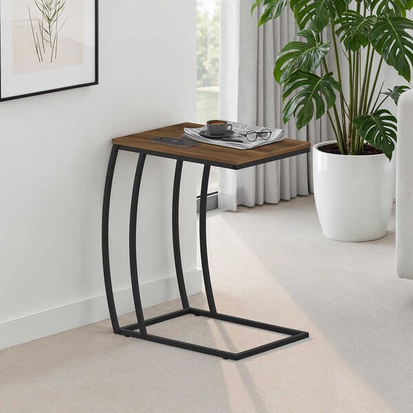Masuta Cafea Laterala Adore C shape, 50x62x35 cm