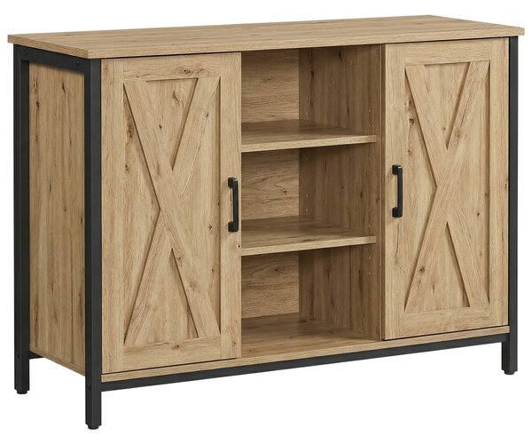 Comoda TAYLOR ARTISAN cu rafturi deschise, 100x70cm