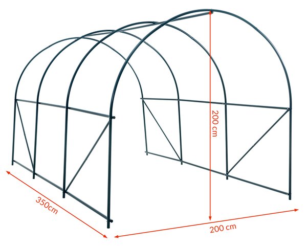 Deuba Solar pentru grădină 350x200x200 cm