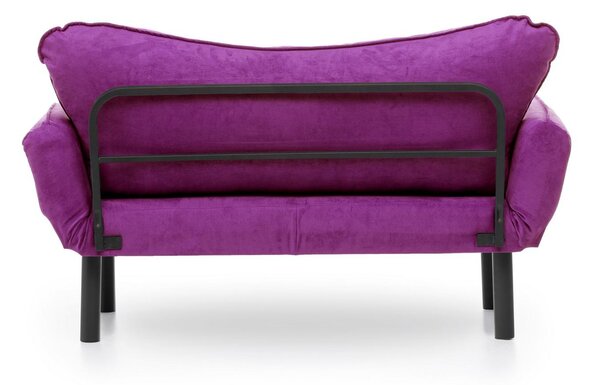 Canapea extensibilă 2-locuri Chatty (violet). 1101557