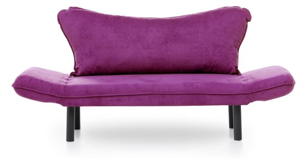 Canapea extensibilă 2-locuri Chatty (violet). 1101557