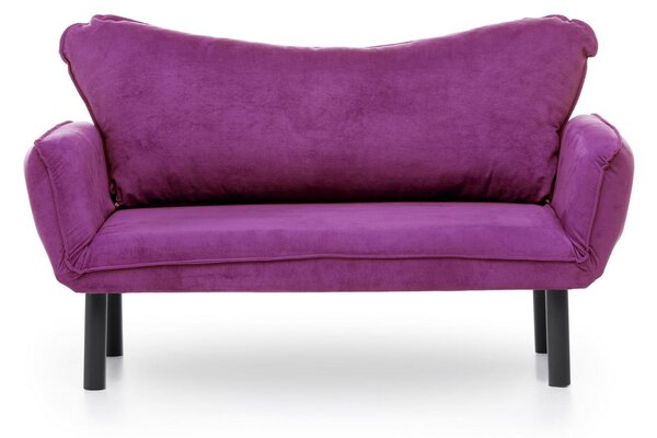 Canapea extensibilă 2-locuri Chatty (violet). 1101557