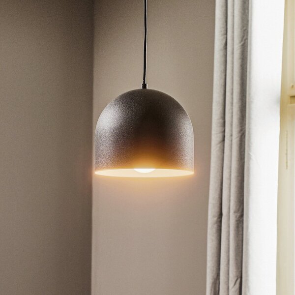 HELAM Lampă suspendată Madison cu 1 bec negru, reglabil, Negru, Camera de zi / sufragerie, Metal, Modern