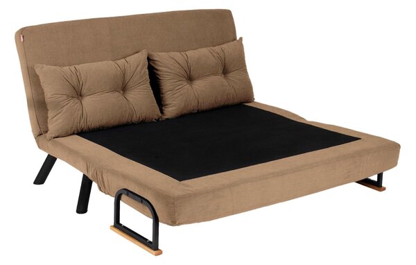 Canapea futon Sandy (maro deschis). 1101767