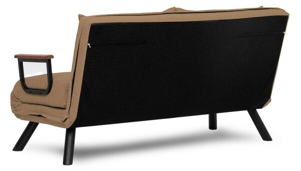 Canapea futon Sandy (maro deschis). 1101767