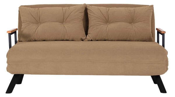 Canapea futon Sandy (maro deschis). 1101767