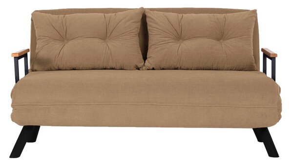 Canapea futon Sandy (maro deschis). 1101767