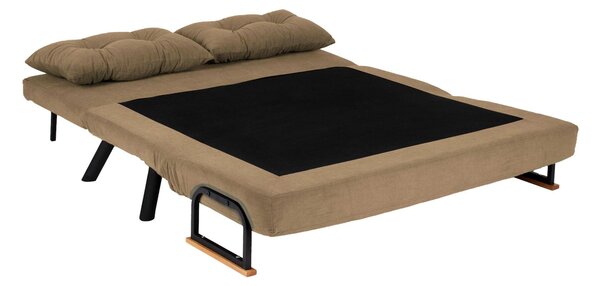 Canapea futon Sandy (maro deschis). 1101767
