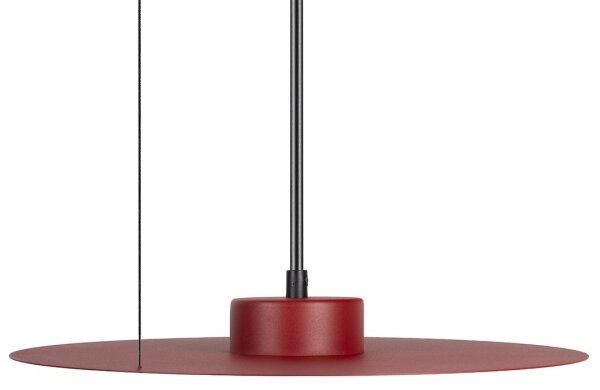 Lustră pe cablu PIATTO 1xGX53/15W/230V, diametru 35 cm, vișinie