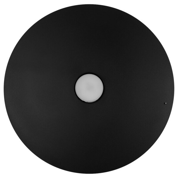 Lustră suspendată pe cablu PIATTO 1xGX53/15W/230V diametru 45 cm neagră
