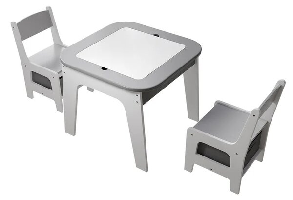 Juskys Set de lemn pentru copii Milou - gri