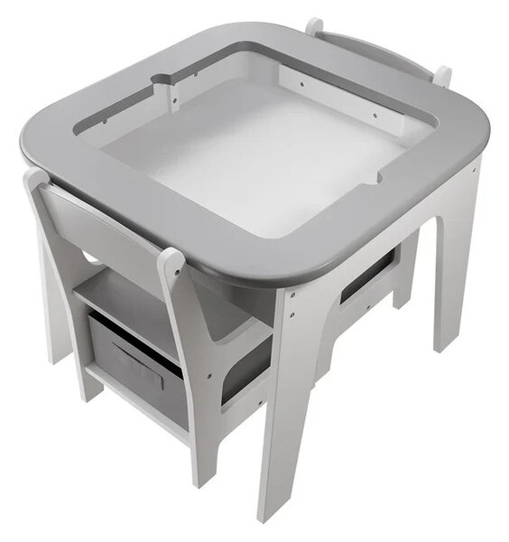Juskys Set de lemn pentru copii Milou - gri