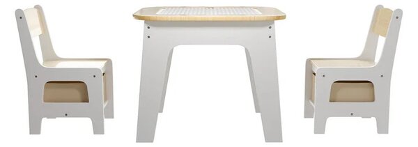 Juskys Set de lemn pentru copii Milou - natural