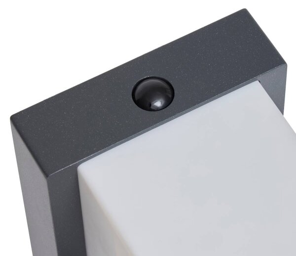 Hesperide - Lampă solară de perete LED MULTY LED/3,7V 2600 mAh IP65 antracit
