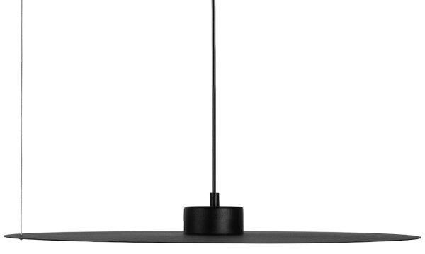 Candelabru suspendat pe cablu PIATTO 1xGX53/15W/230V, diametru 55 cm, negru