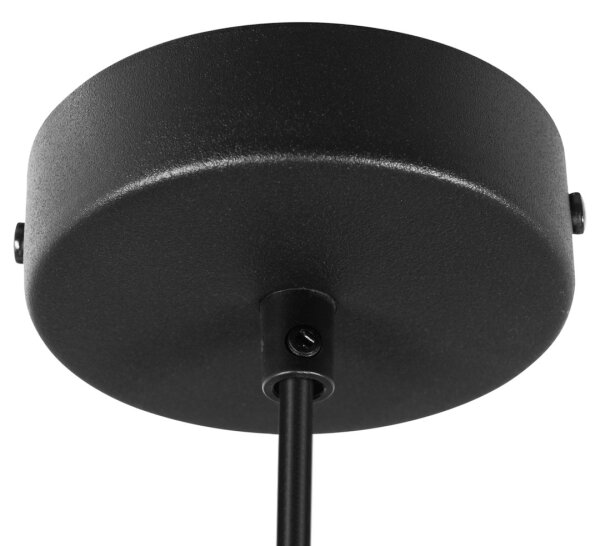 Candelabru suspendat pe cablu PIATTO 1xGX53/15W/230V, diametru 55 cm, negru