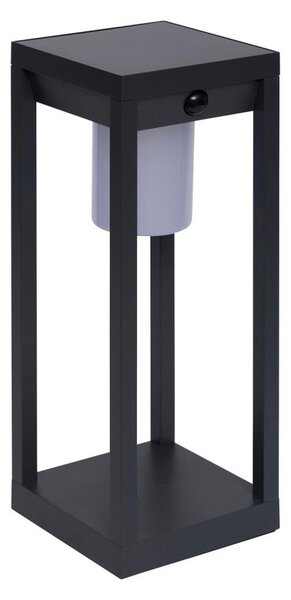 Hesperide - Felinar solar LED PIKY LED/3,7V 2600 mAh 40 cm IP65 antracit