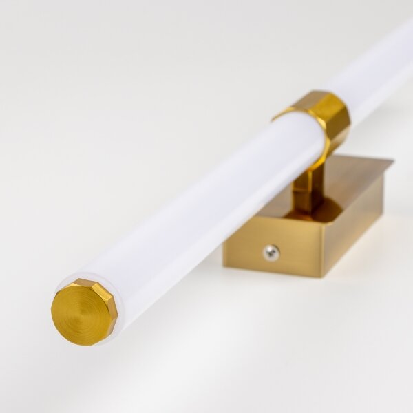 Brilagi - Aplica LED pentru oglindă de baie DIANA, 10 W, 230 V, IP44, auriu
