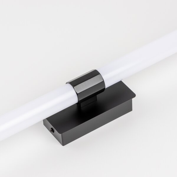 Brilagi - Iluminare LED pentru oglindă de baie DIANA LED/10W/230V IP44 negru
