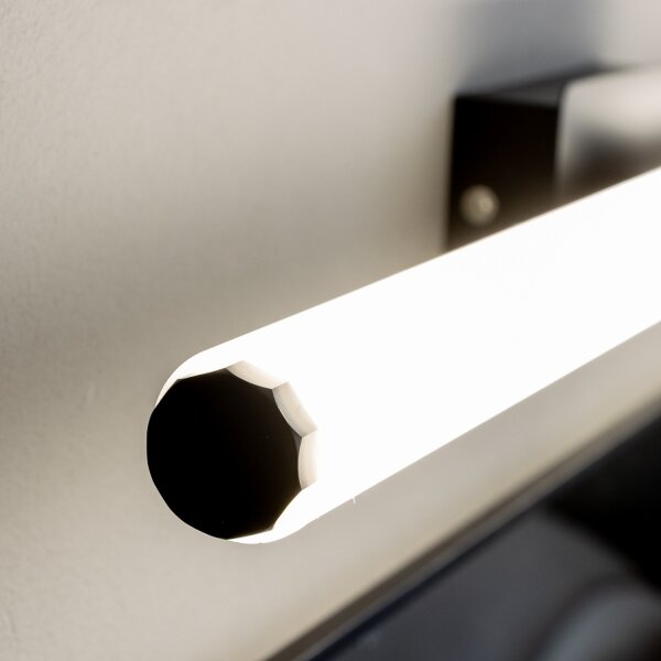 Brilagi - Iluminare LED pentru oglindă de baie DIANA LED/10W/230V IP44 negru