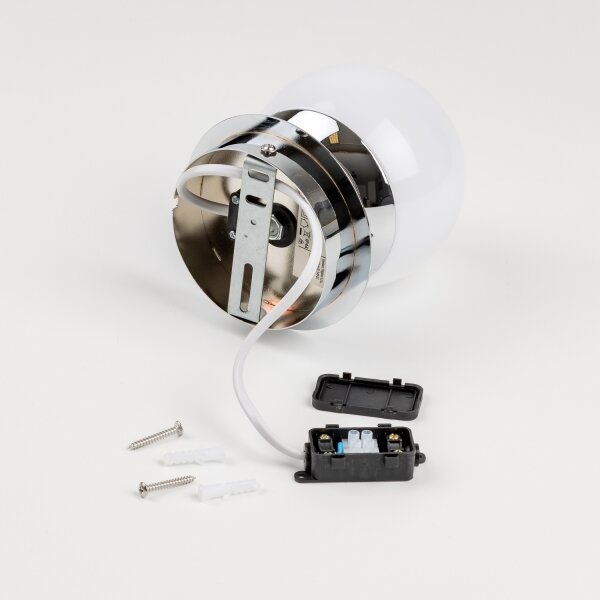 Brilagi - Aplică LED pentru baie BALL LED/6W/230V 3000/4000/6500K IP44 crom