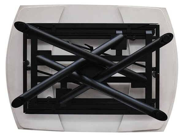 Masa ceramica extensibila Rotativa White 120 x 88 x h 76 cm