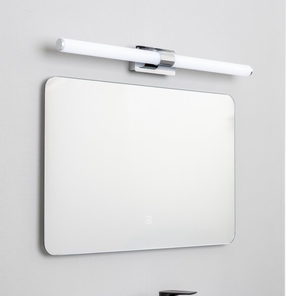 Brilagi - Lampă LED pentru oglindă de baie DIANA, 10W, 230V, IP44, crom lucios